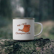 Load image into Gallery viewer, But first Champurrado Enamel Camping Mug
