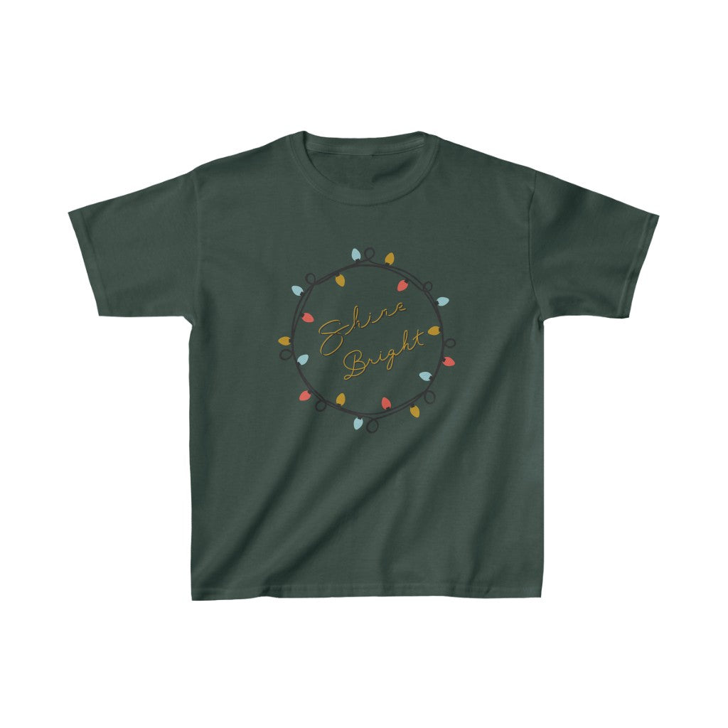 Shine Bright Kids Holiday Heavy Cotton™ Tee